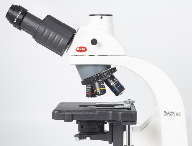 MOTIC正置生物显微镜BA310三目型局部图