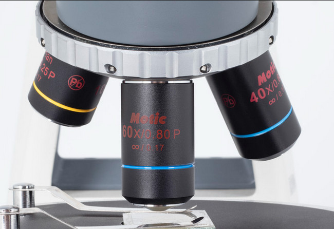 MOTIC 偏光显微镜ba310pol 4个物镜
