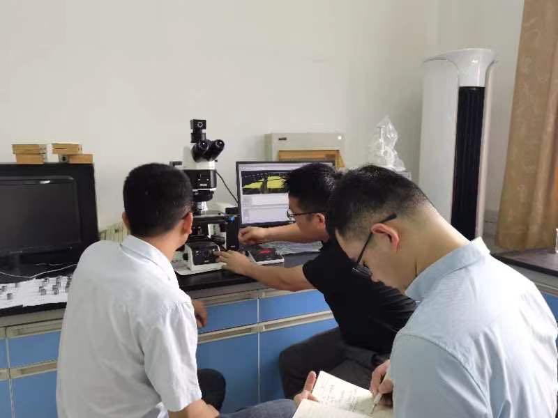 MOTIC显微镜产品经理为安建大师生培训PA53MET3d超景深显微镜